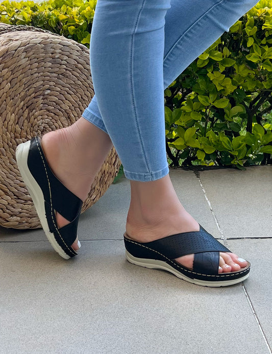 Sandálias Aba - Preto