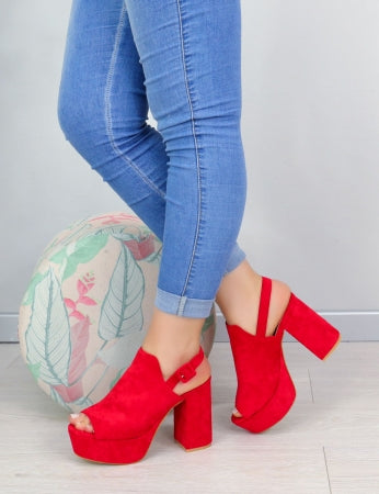 Sandalias Boo - Rojas