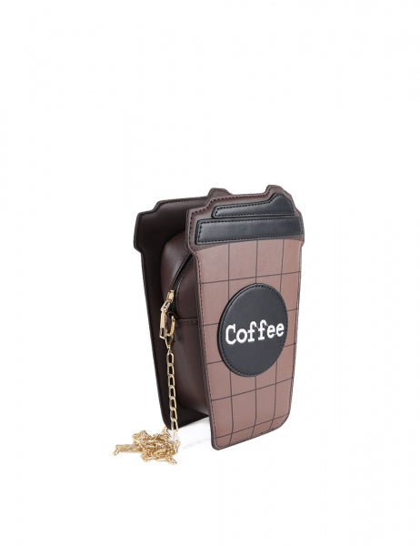 BOLSA DE HOMBRO DE CAFÉ