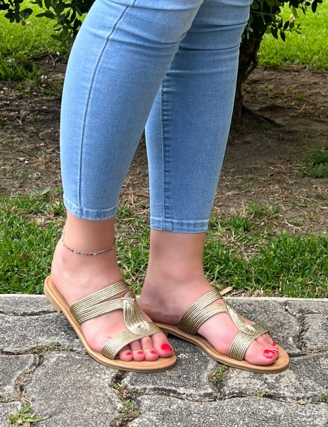 Sandalias Duhigg - Doradas