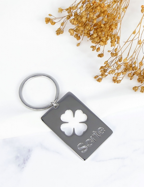 Llavero - Suerte - Plata