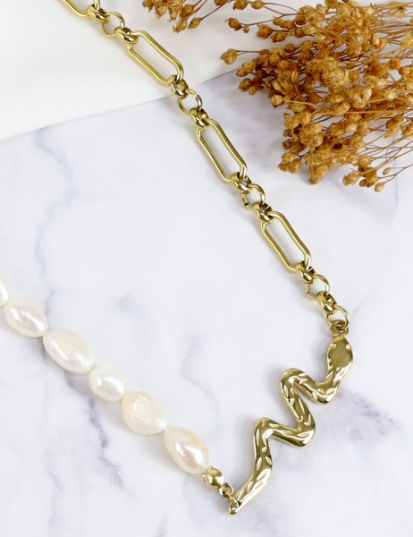 Collar de serpiente - Oro