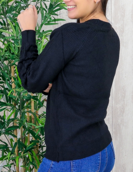 Suéter Anica - Negro