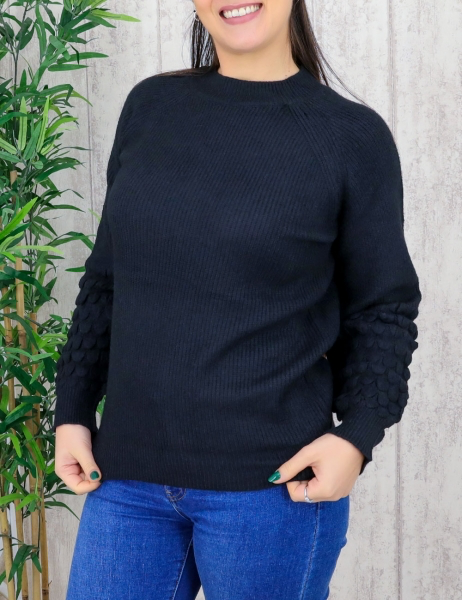 Suéter Anica - Negro