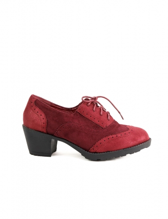 Zapatos Milla - Borgoña