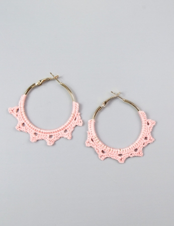 Pendientes Rukam - Rosa