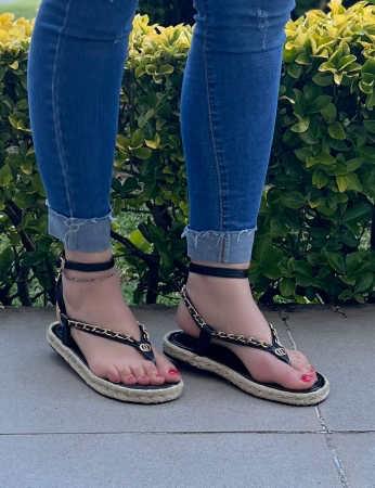 Sandalias Astreas - Negras