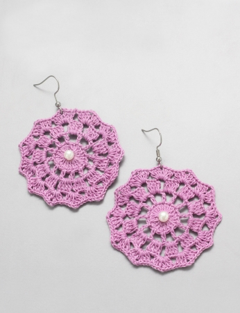 Pendientes Baru - Lila