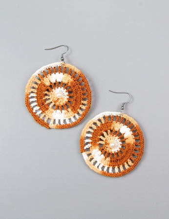 Pendientes Imbus - Marrón