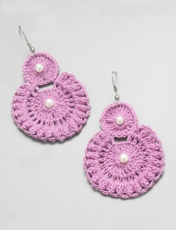 Pendientes de sidra - Lila