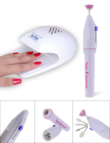 Kit de uñas - Blanco