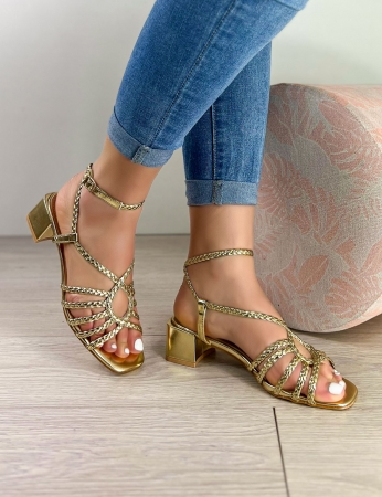 Sandalias Leticia - Doradas