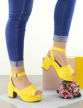 Sandalias Zuleika - Amarillo