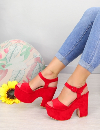 Sandalias Arlete - Rojas