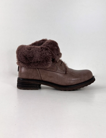 Botines Brownie - Caqui