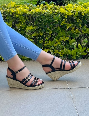 Sandalias Cicilia Negras