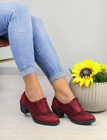 Zapatos Milla - Borgoña