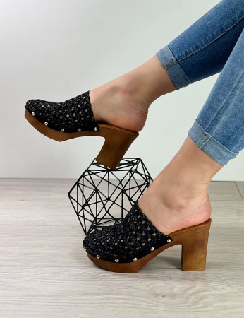 Sandalias Kosti - Negras