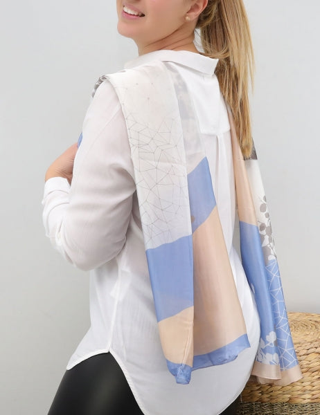 Bufanda dulce - Azul