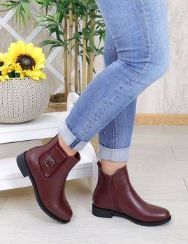 Botines Avena - Bordo