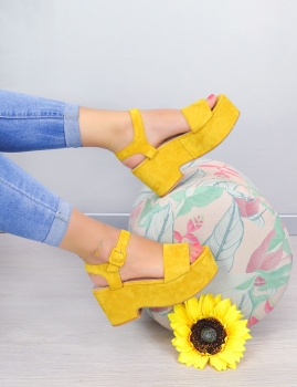 Sandalias Bejaflor - Amarillo