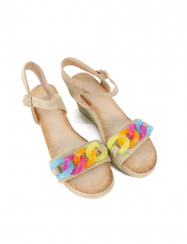 Sandalias Bergamo - Beis