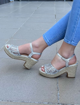 Sandalias Caetana - Plata