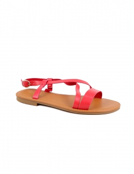 Sandalias Cristal - Rojo