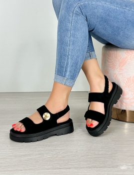 Sandalias Danny - Negro
