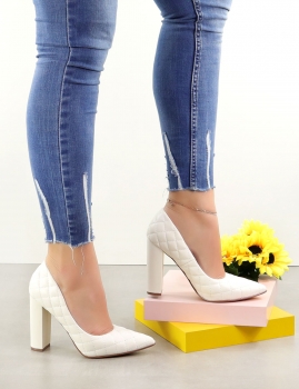 Zapatos Discret - Blanco