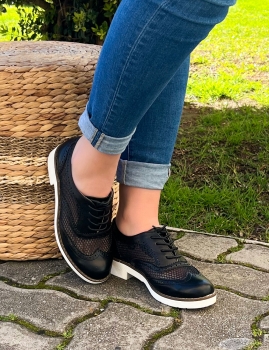 Zapatos Edna - Negro
