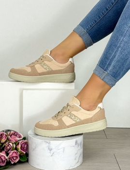 Zapatillas Elsa - Beis