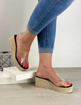 Sandalias Flauta - Negro