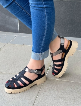 Sandalias Francisca - Negro