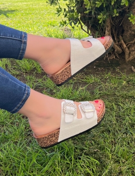 Sandalias Frederica - Blanco