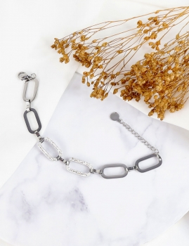 Pulsera Helo - Plata