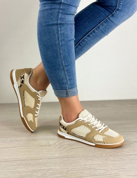 Zapatillas Lurdes - Camel