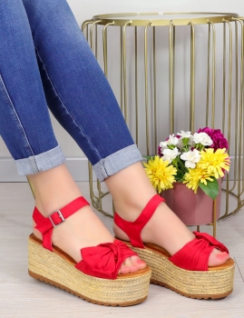 Sandalias Miles - Rojo