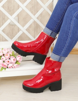 Botines Nandy - Rojo