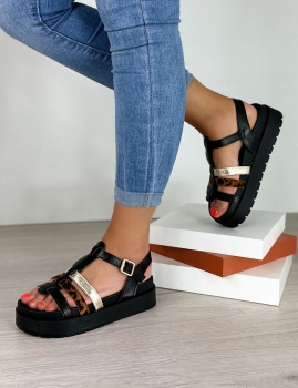Sandalias Tita - Negro