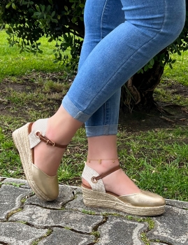 Zapatos Vieira - Dorada