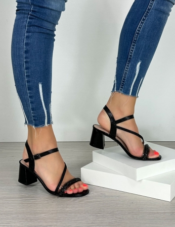 Sandalias Duda - Negro
