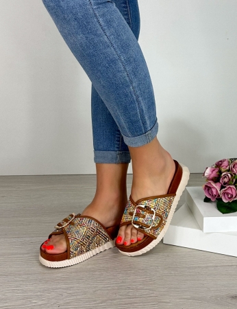 Sandalias Erica - Camel