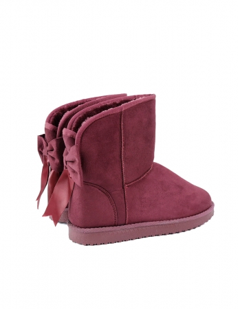 Botines Fluff - Bordo