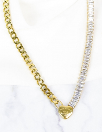 Collar Leona - Dorado