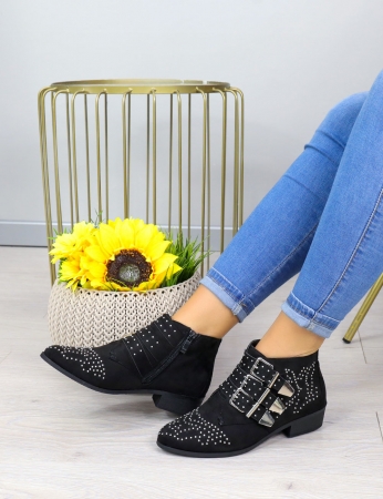 Botines Shebba - Negro