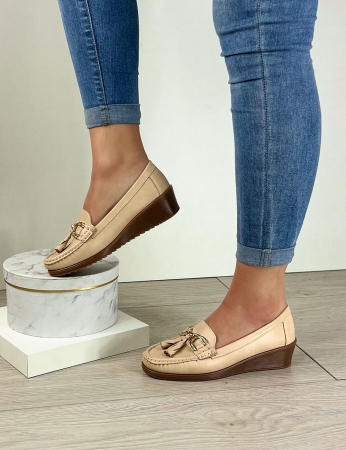 Zapatos Teresa - Beis