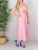 Vestido Charlote - Rosa