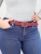 Cinturon Trancy - Bordo