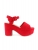 Sandalias Hermione - Rojo